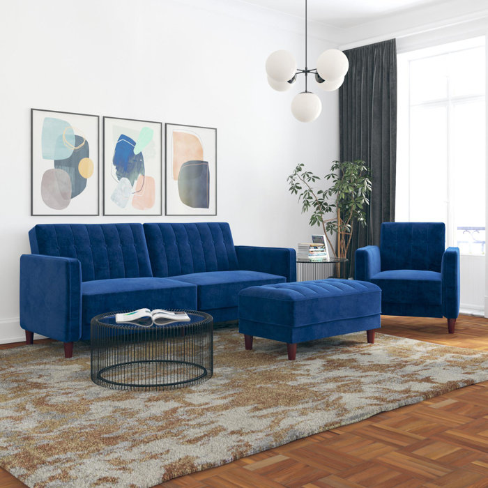 Mercury Row® Imani Velvet Armchair & Reviews Wayfair